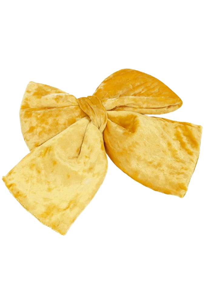 Strik Velora Velvet Goud Met 2 lussen 22x24cm 1 stuks