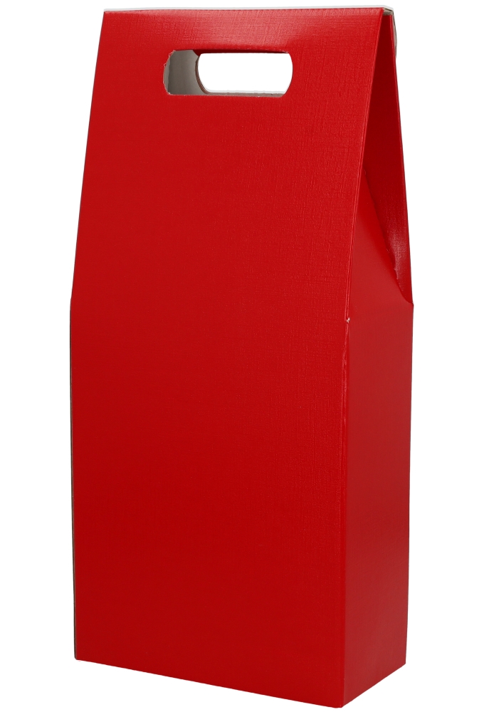 Luxe Wijndozen Vigo Rood voor 2 fles 18x9x38.5cm 30stuks