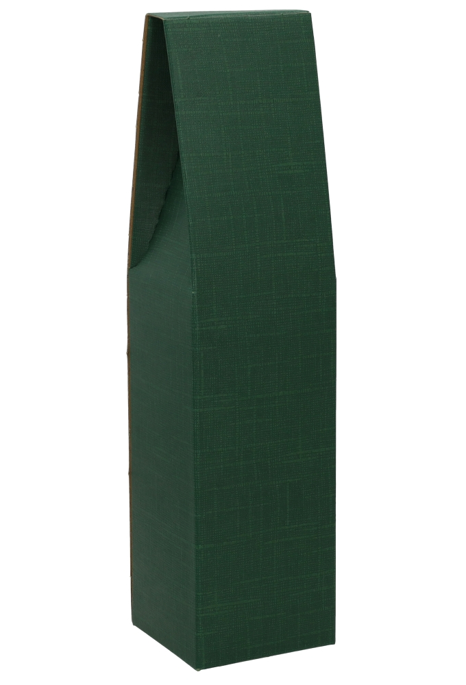 Luxe Wijndozen Vigo Groen 1 fles 9x9x34cm 50stuks