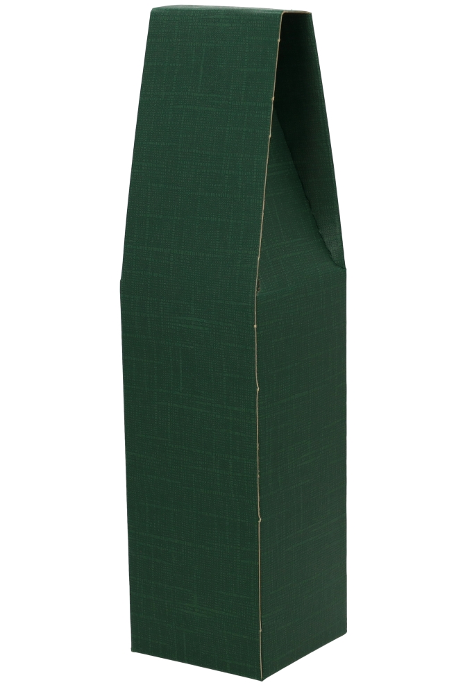 Luxe Wijndozen Vigo Groen 1 fles 9x9x34cm 50stuks