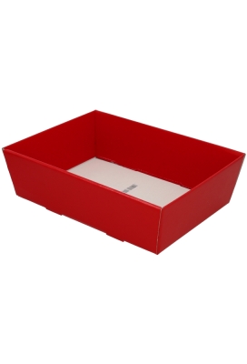 Geschenkdoos Korf Mera Rood 29x21x9cm 30stuks