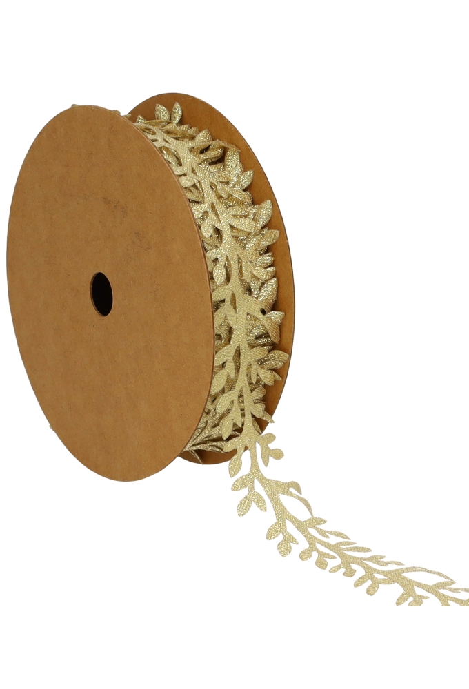 Kadolint Bladeren Goud Gold 25mm x 10meter