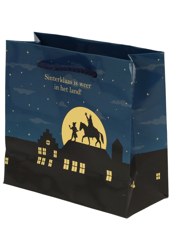 Sinttasjes Sinterklaas Is Weer In Het Land 16x7x15cm 170gr 10stuks