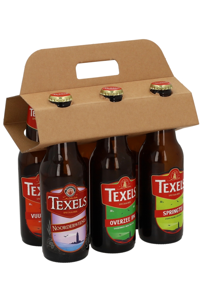 Bierverpakking Draagdoos Berlin Topclusters Kraft voor 6 flesjes 9st