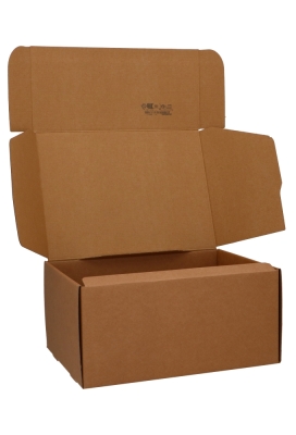 Verzenddoos Klepdoosje Budget Fast Naturel 34x24x16cm 29stuks