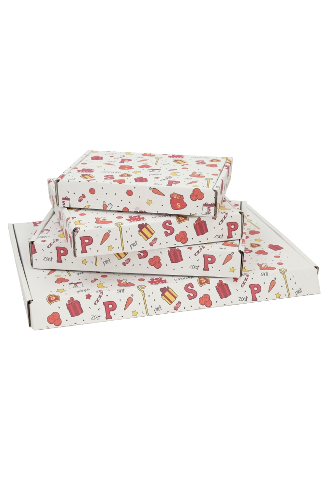 Brievenbusdoos Sinterklaas A6 16x11.5x2.8cm 10stuks