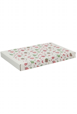 Brievenbusdoos Kerst A4 31x22x2.8cm 10stuks
