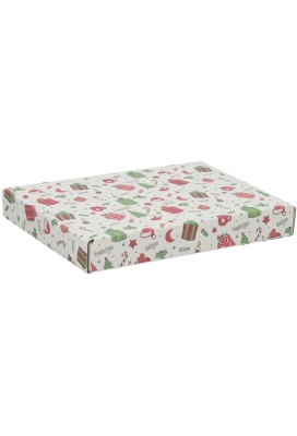 Brievenbusdoos Kerst A5 22x16x2.8cm 10stuks