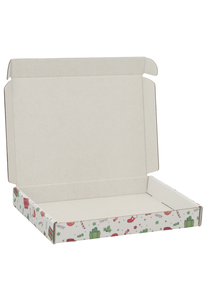 Brievenbusdoos Kerst A5 22x16x2.8cm 10stuks