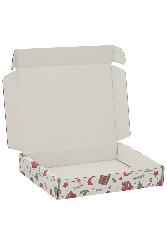 Brievenbusdoos Kerst A6 16x11.5x2.8cm 10stuks