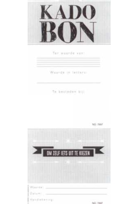 Kadobon Kraft Zelf Iets Uit Te Kiezen + Envelop 12x12cm 12stuks Kadobon Kraft Zelf Iets Uit Te Kiezen + Envelop 12x12cm 12stuks