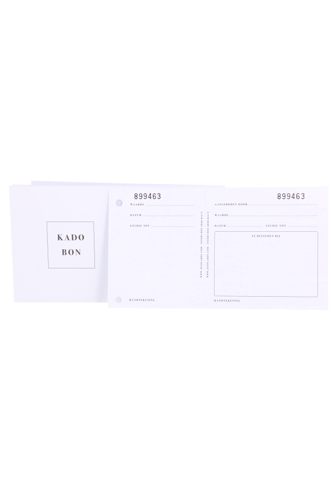 Kadobon Vierkant Wit 10x10cm 10stuks Kadobon Vierkant Wit 10x10cm 10stuks