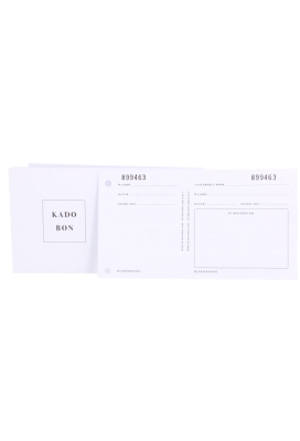 Kadobon Vierkant Wit 10x10cm 10stuks Kadobon Vierkant Wit 10x10cm 10stuks