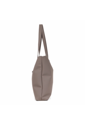 Norlander Dull PU Shopper Taupe 1 stuk