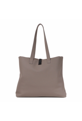 Norlander Dull PU Shopper Taupe 1 stuk
