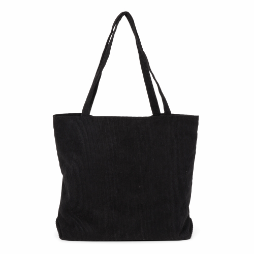 Norlander Ribbel Totebag Zwart 46x12x36cm 1stuks