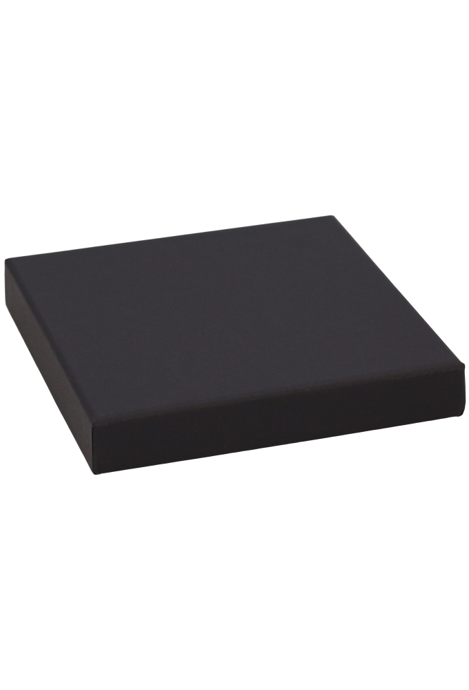 Luxe Geschenkdoosje 1400gr Sydney Zwart Mat 17.3x17.3x2.5cm 7stuks