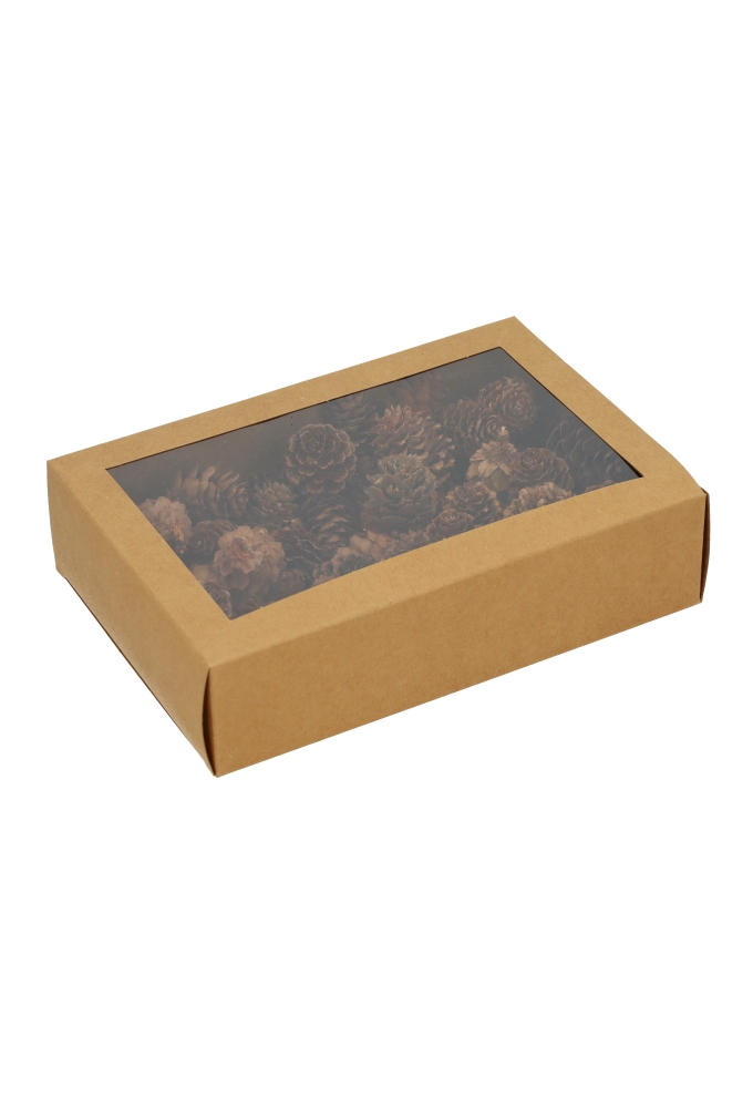 Decoratie Dennenappels Naturel 2.5cm ongeveer 50stuks