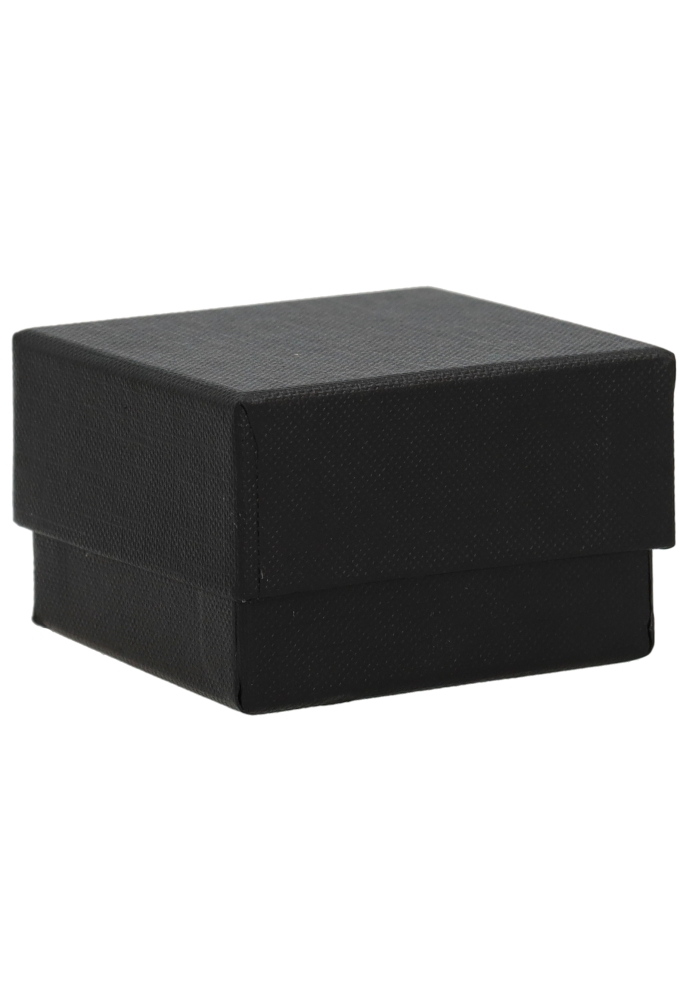 Sieradendoosjes Nora Zwart 6.2x6.2x3cm 8stuks