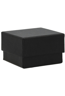 Sieradendoosjes Nora Zwart 6.2x6.2x3cm 8stuks
