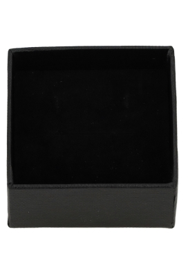 Sieradendoosjes Nora Zwart 6.2x6.2x3cm 8stuks