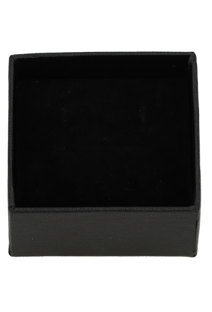 Sieradendoosjes Nora Zwart 6.2x6.2x3cm 8stuks