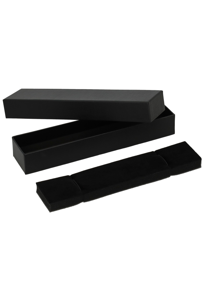 Sieradendoosjes Nora Zwart 24.5x5.5x3.5cm 4stuks0