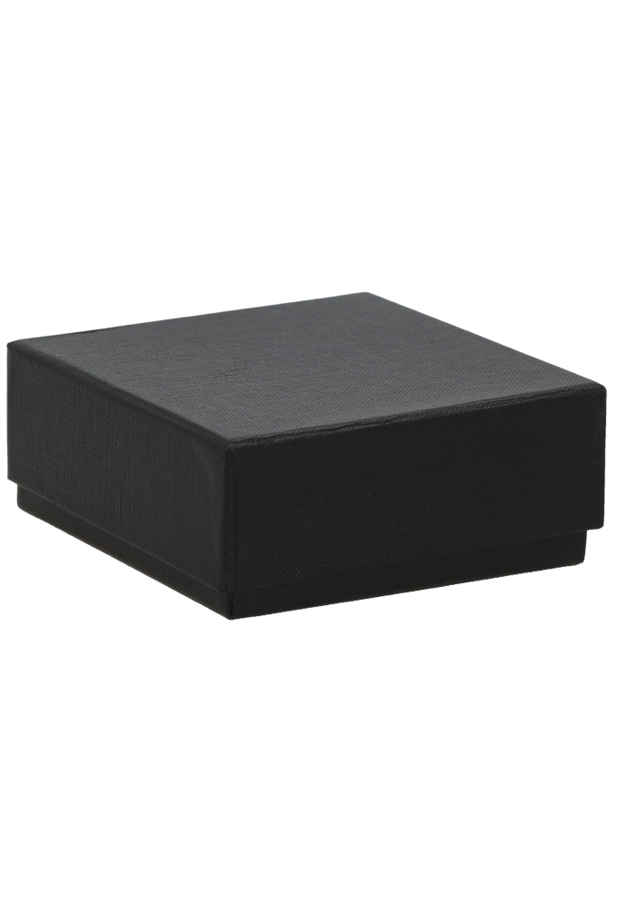 Sieradendoosjes Nora Zwart 9x9x3cm 4stuks