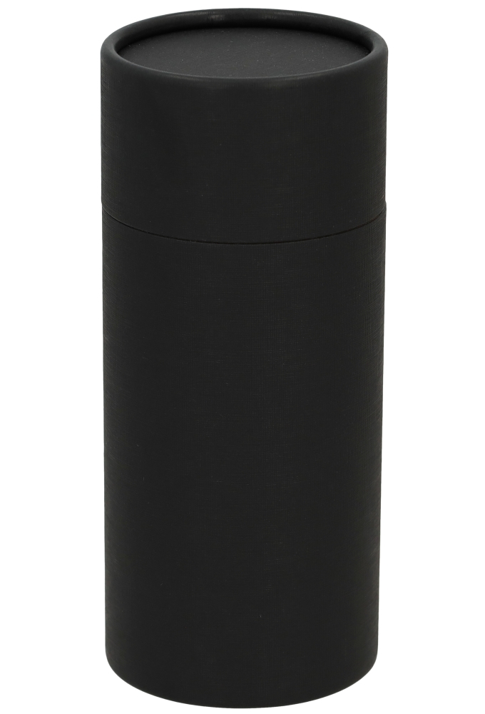 Geschenk Kartonnen Koker Rondo Zwart 15x6.6cm 10stuks