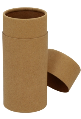 Geschenk Kartonnen Koker Rondo Kraft 6.6x15cm 1stuks