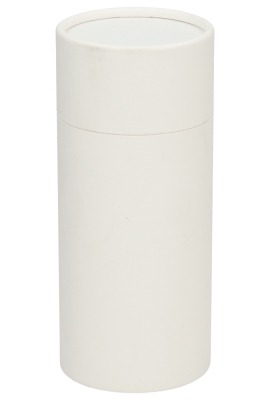 Geschenk Kartonnen Koker Rondo Wit 15x6.6cm 10stuks