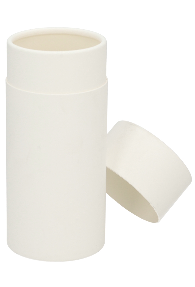 Geschenk Kartonnen Koker Rondo Wit 15x6.6cm 10stuks