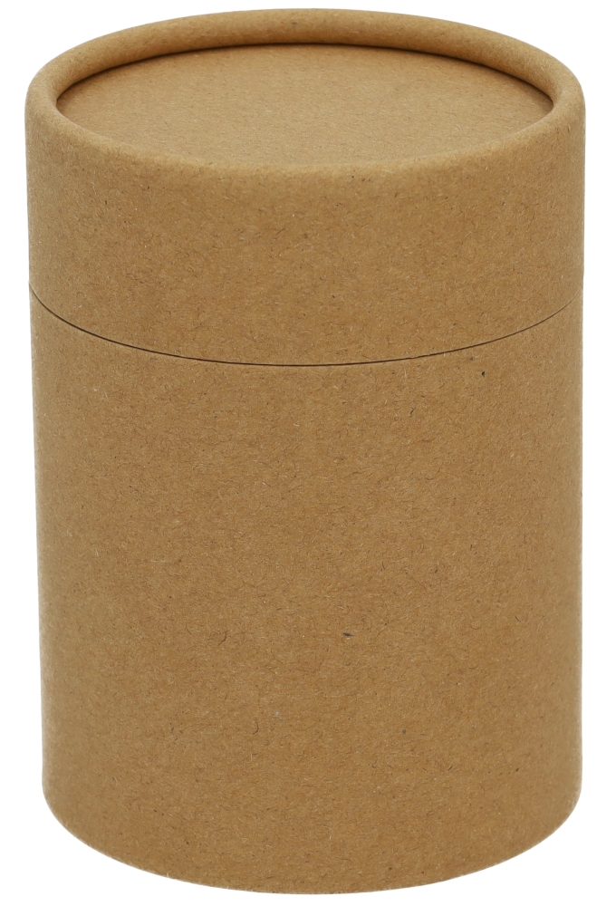 Geschenk Kartonnen Koker Rondo Kraft 7.9x10cm 1stuks