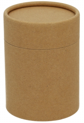 Geschenk Kartonnen Koker Rondo Kraft 7.9x10cm 1stuks