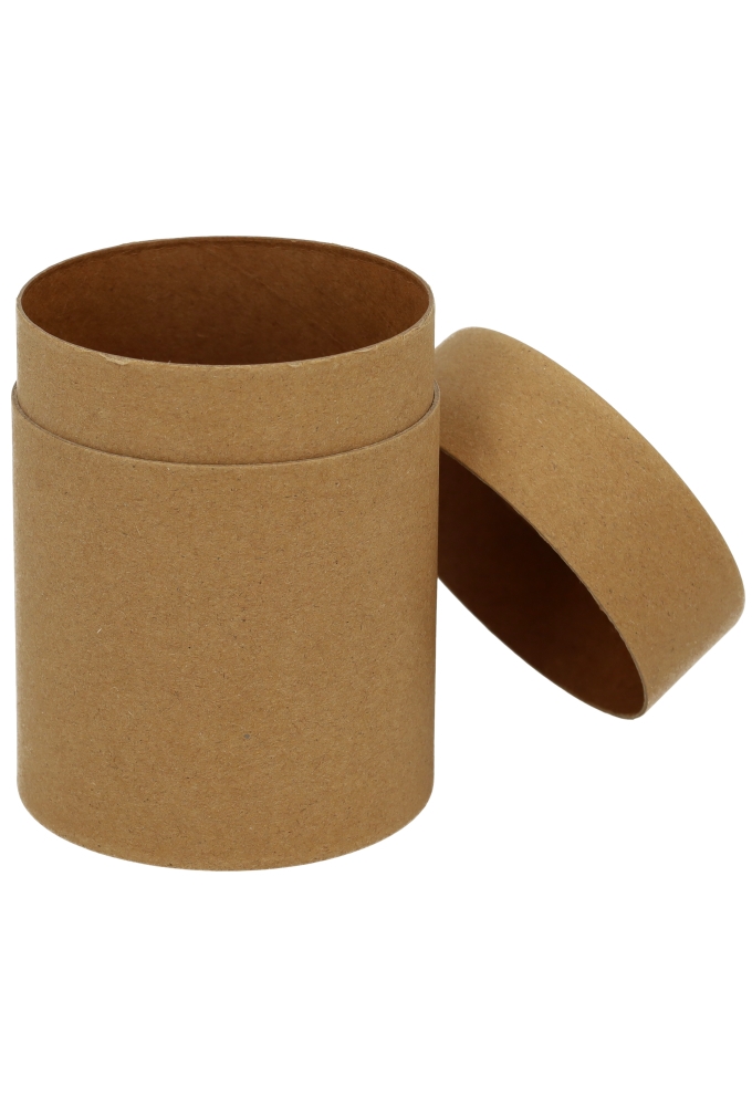 Geschenk Kartonnen Koker Rondo Kraft 7.9x10cm 10stuks