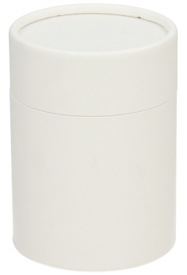 Geschenk Kartonnen Koker Rondo Wit 10x7.9cm 10stuks