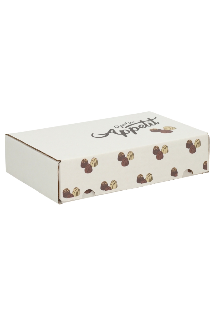 Bolsa Bon Bon Appetit A5 Wit 23x16x5.5cm 50stuks & Inlay &inleg vellen