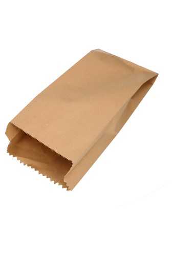 Kadozakjes Zijvouw Kraft 12x24+5cm 70grams 100stuks 