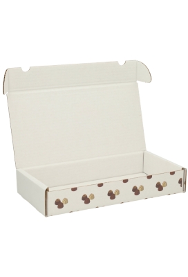 Bolsa Bon Bon Appetit A4 Wit 29.5x16x4.8cm 50st & Inlay & inleg vellen