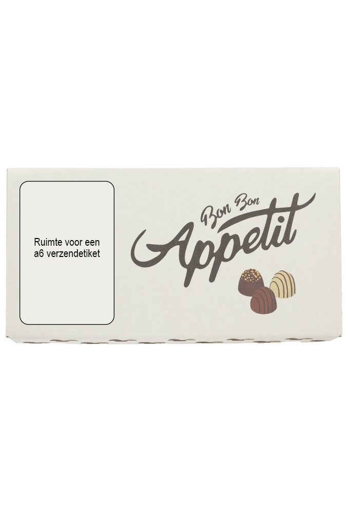 Bolsa Bon Bon Appetit A4 Wit 29.5x16x4.8cm 50st & Inlay & inleg vellen