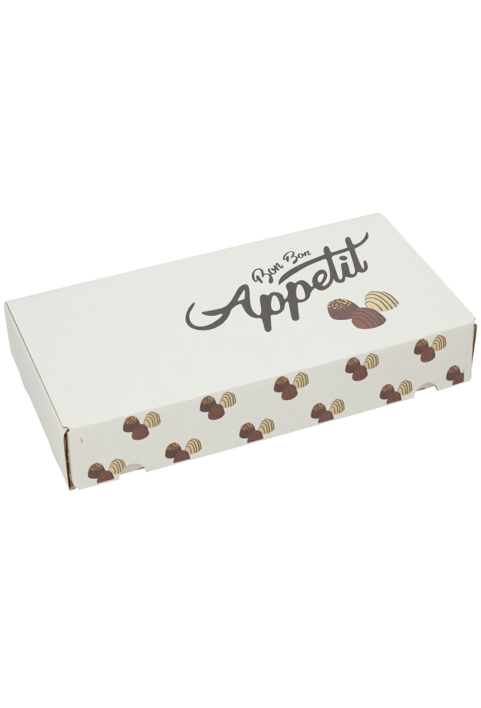 Bolsa Bon Bon Appetit A4 Wit 29.5x16x4.8cm 50st & Inlay & inleg vellen