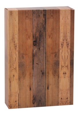 Wijndoos 3-fles Hout 24.9x8x36.5cm FSC® 50stuks
