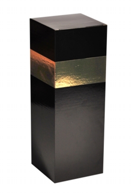 Wijndoos 1 fles Champagne Zwart 11.5x11.5x32.5cm FSC® 50stuks