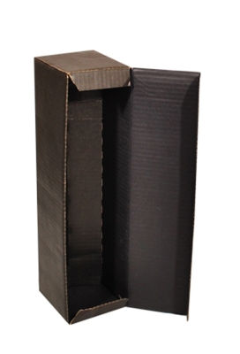 Wijndoos 1 fles Zwart 36.5x9.5x9.5cm FSC® 50stuks