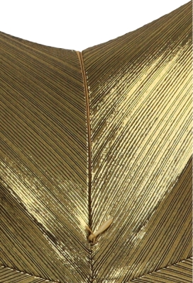 Decoratie Pionbino Stars Goud Zwart 40cm doorsnee Met Koord 1stuks