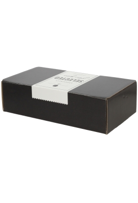 Wijndozen 2-Flessen Selected For You Zwart 33.5x18.7x9.5cm 25stuks