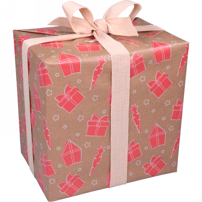 Sintpapier Kraft Sint Mijter 50cm x 100meter 70grm OP IS OP