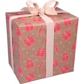 Sintpapier Kraft Sint Mijter 50cm x 100meter 70grm OP IS OP