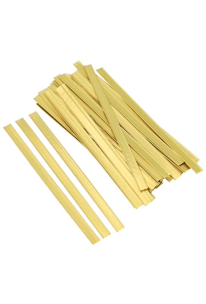 Wikkelstrips 14cm Goud 1000stuks