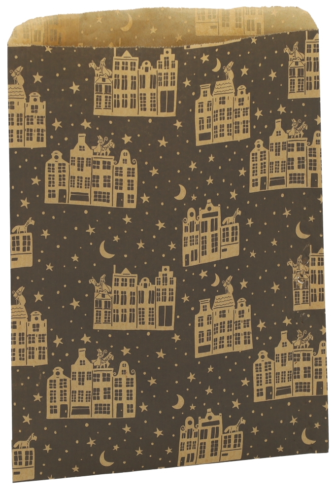 Sintzakjes Sint Stillle Nacht 18x25cm 100stuks OP IS OP